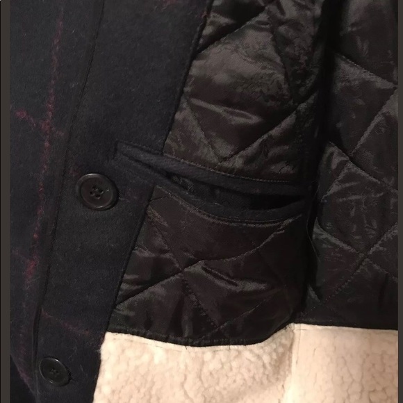 ERDEM x H&M MEN'S BLUE CHECKED COAT UK38/ EUR48 - Picture 6 of 8